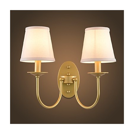 Applique da parete rustica vintage in rame antico