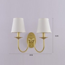 Applique da parete rustica vintage in rame antico