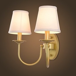 Applique da parete rustica vintage in rame antico