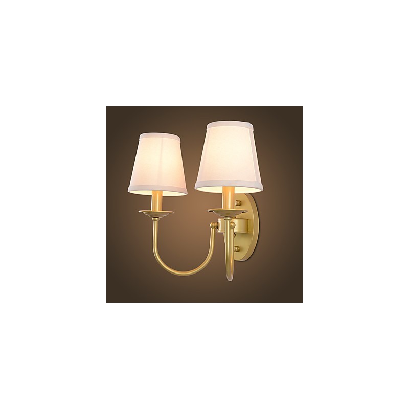 Applique da parete rustica vintage in rame antico