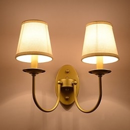 Applique da parete rustica vintage in rame antico