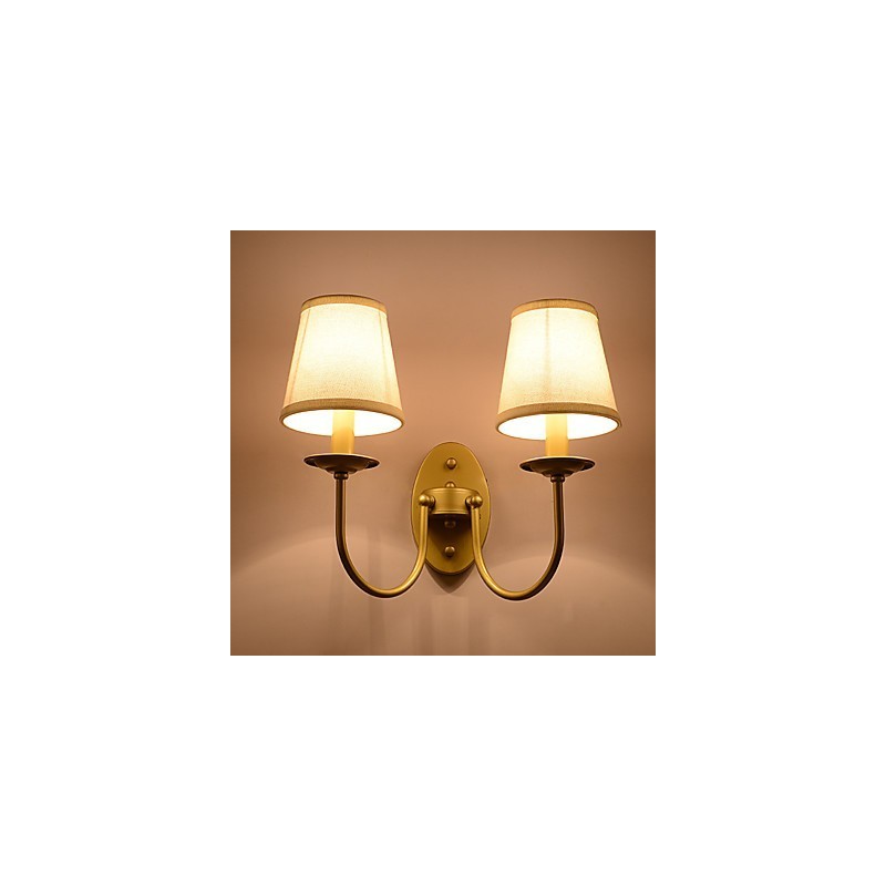 Applique da parete rustica vintage in rame antico