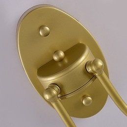 Applique da parete rustica vintage in rame antico