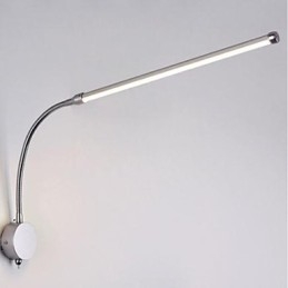 Applique da parete LED 9 W in metallo, luce ambientale, interruttore On/Off
