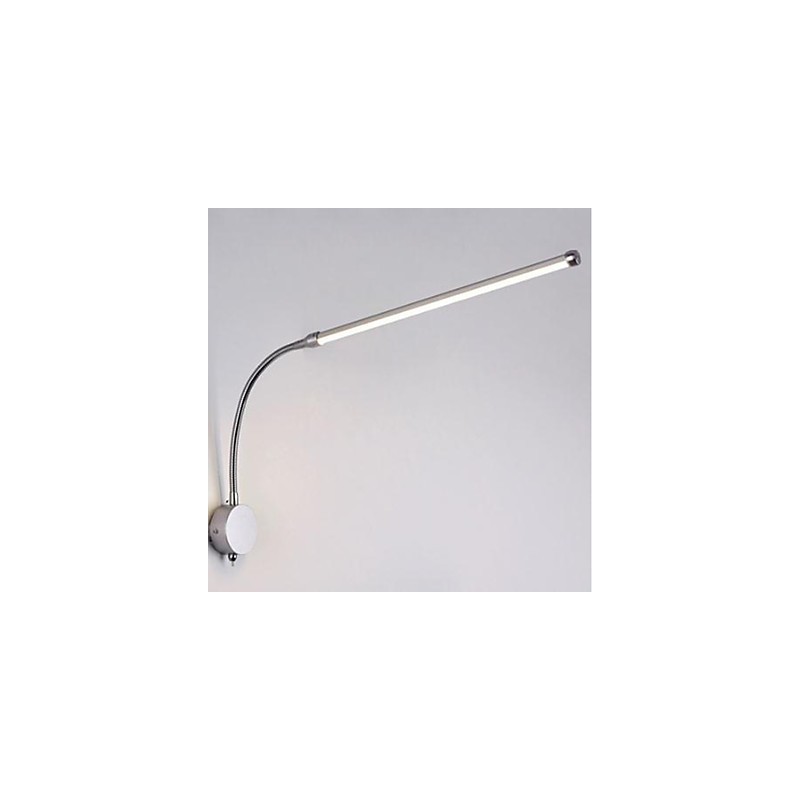 Applique da parete LED 9 W in metallo, luce ambientale, interruttore On/Off