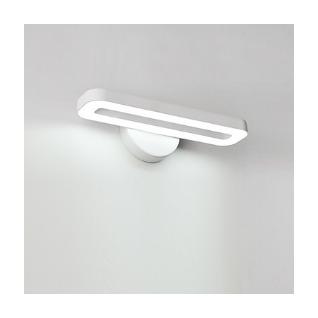 Applique da parete LED moderna contemporanea 8 W luce ambientale 28 x 9,5 cm
