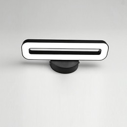 Applique da parete LED moderna contemporanea 8 W luce ambientale 28 x 9,5 cm