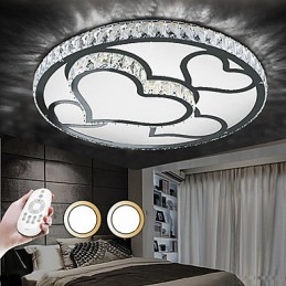 Plafoniera LED a filo moderna/contemporanea bianca in metallo e PVC 34 W