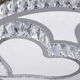 Plafoniera LED a filo moderna/contemporanea bianca in metallo e PVC 34 W