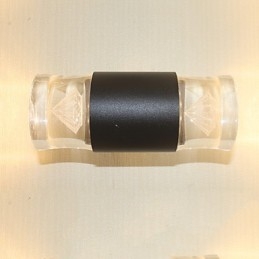 Applique da parete integrata semplice con luce ambientale LED 10 W