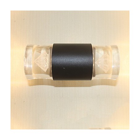 Applique da parete integrata semplice con luce ambientale LED 10 W