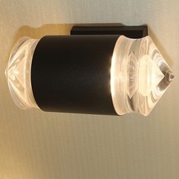Applique da parete LED integrato 10 W luce ambientale semplice 21x15x9 cm