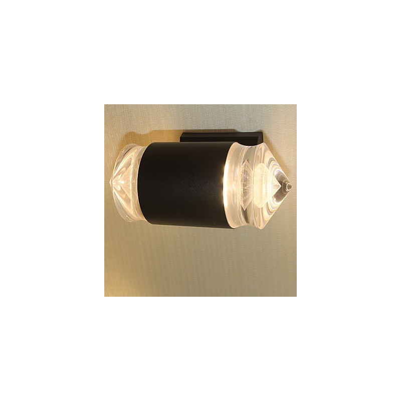 Applique da parete LED integrato 10 W luce ambientale semplice 21x15x9 cm