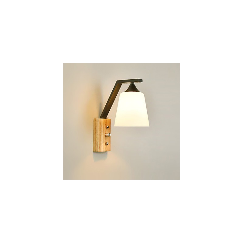 Applique da parete semplice country luce ambientale protezione occhi 5 W E27 20 x 12,5 x 26 cm