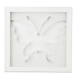 Applique da parete vintage con luce ambientale, LED integrato, ceramica, 24 x 4,3 x 24 cm
