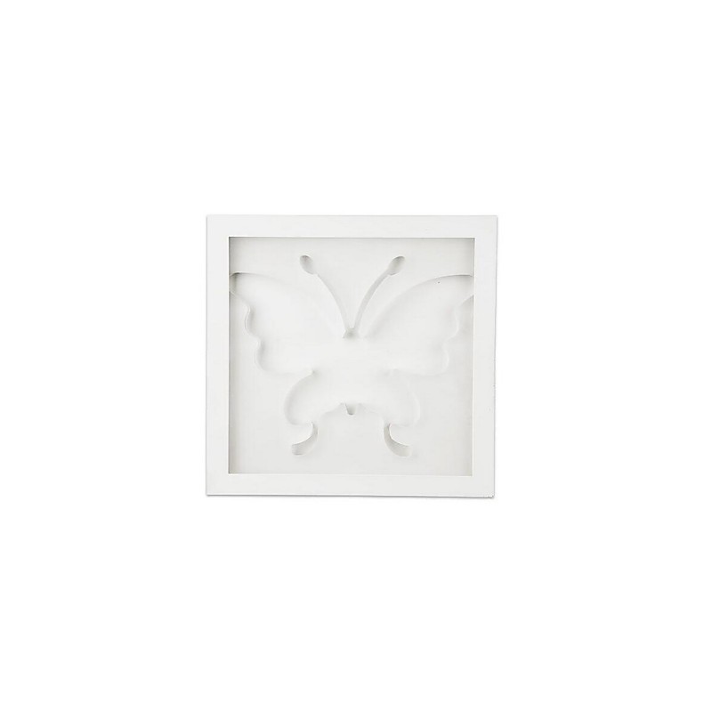 Applique da parete vintage con luce ambientale, LED integrato, ceramica, 24 x 4,3 x 24 cm