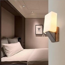 Applique da parete moderna contemporanea uplight, 1 lampadina E14, 12 x 25 cm