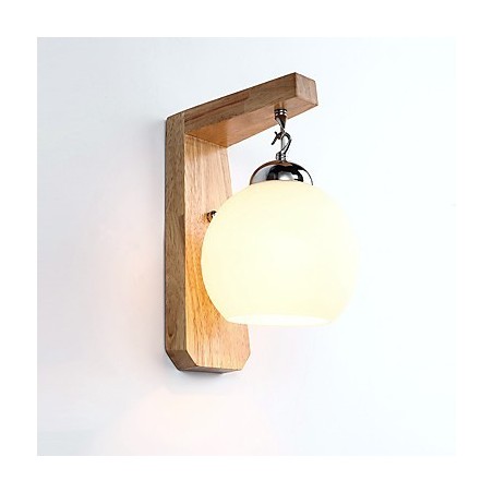 Applique da parete moderna mini con protezione occhi, luce ambientale, attacco E27