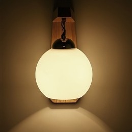 Applique da parete moderna mini con protezione occhi, luce ambientale, attacco E27