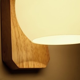 Applique da parete moderna mini con protezione occhi, luce ambientale, attacco E27