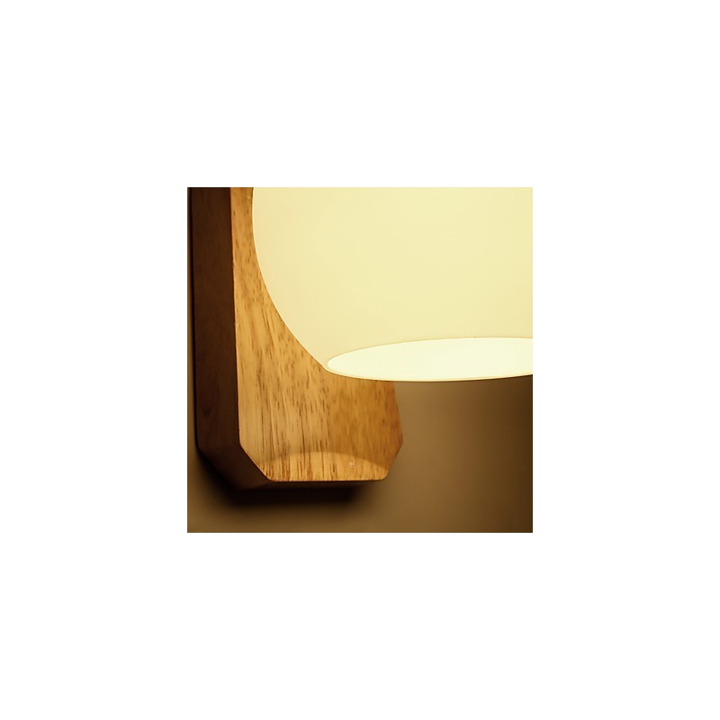 Applique da parete moderna mini con protezione occhi, luce ambientale, attacco E27