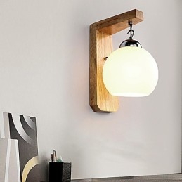 Applique da parete moderna mini con protezione occhi, luce ambientale, attacco E27