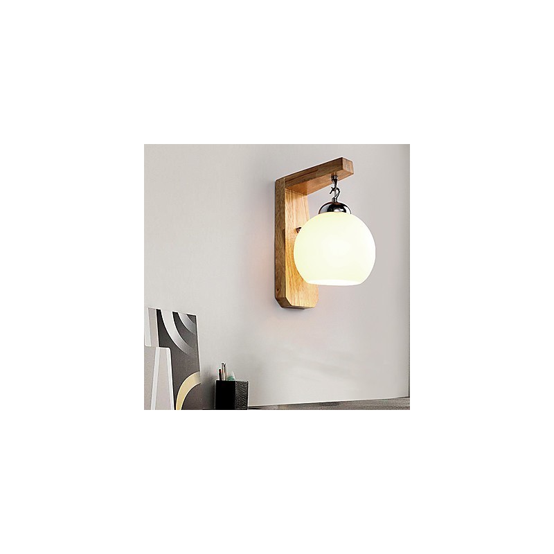 Applique da parete moderna mini con protezione occhi, luce ambientale, attacco E27