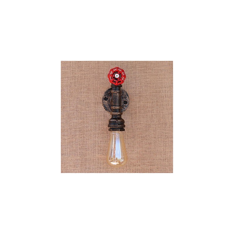 Applique da parete decorativa piccola Nostalgia con tubo dell'acqua semplice