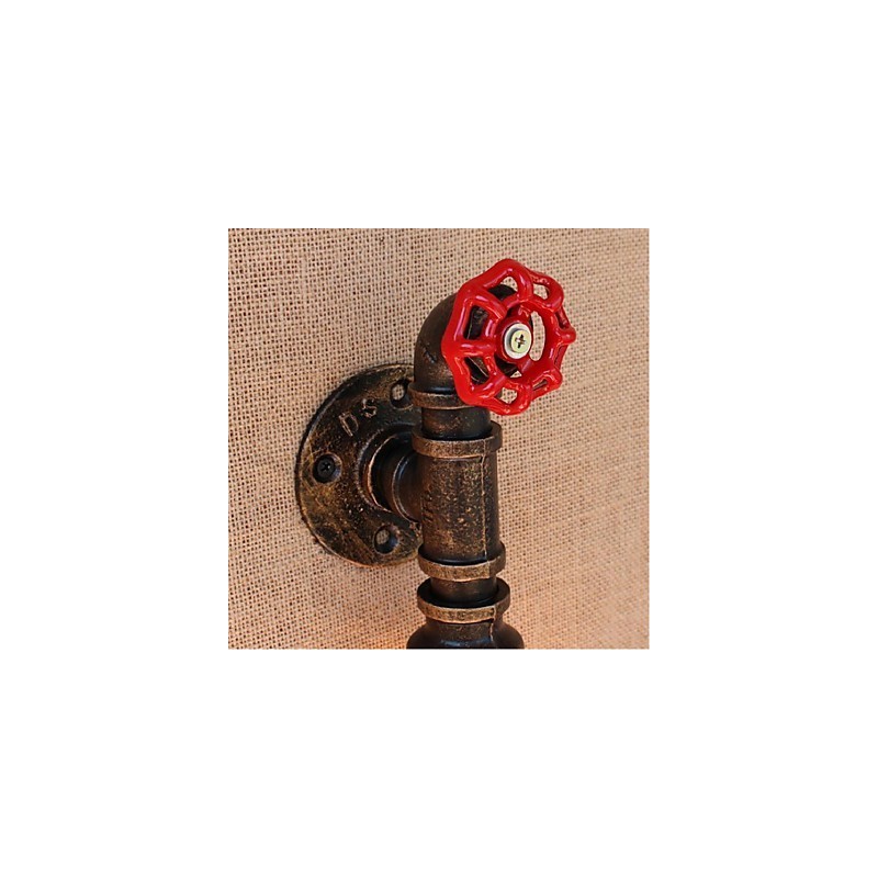 Applique da parete decorativa piccola Nostalgia con tubo dell'acqua semplice