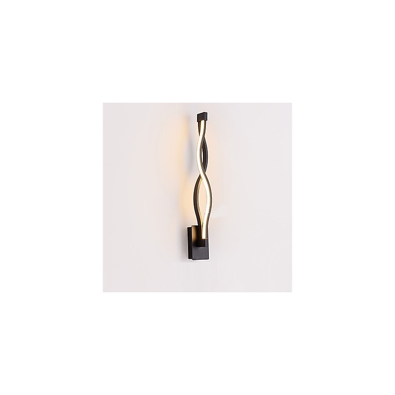 Applique da parete moderna creativa in metallo con LED integrato, 16 W, 47 cm