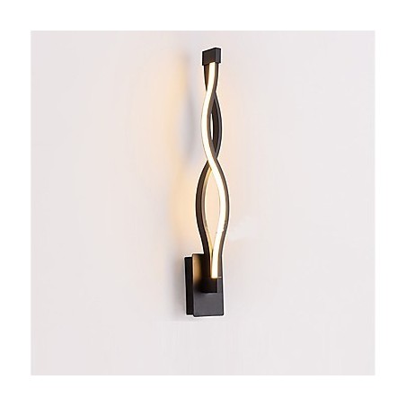 Applique da parete moderna creativa in metallo con LED integrato, 16 W, 47 cm