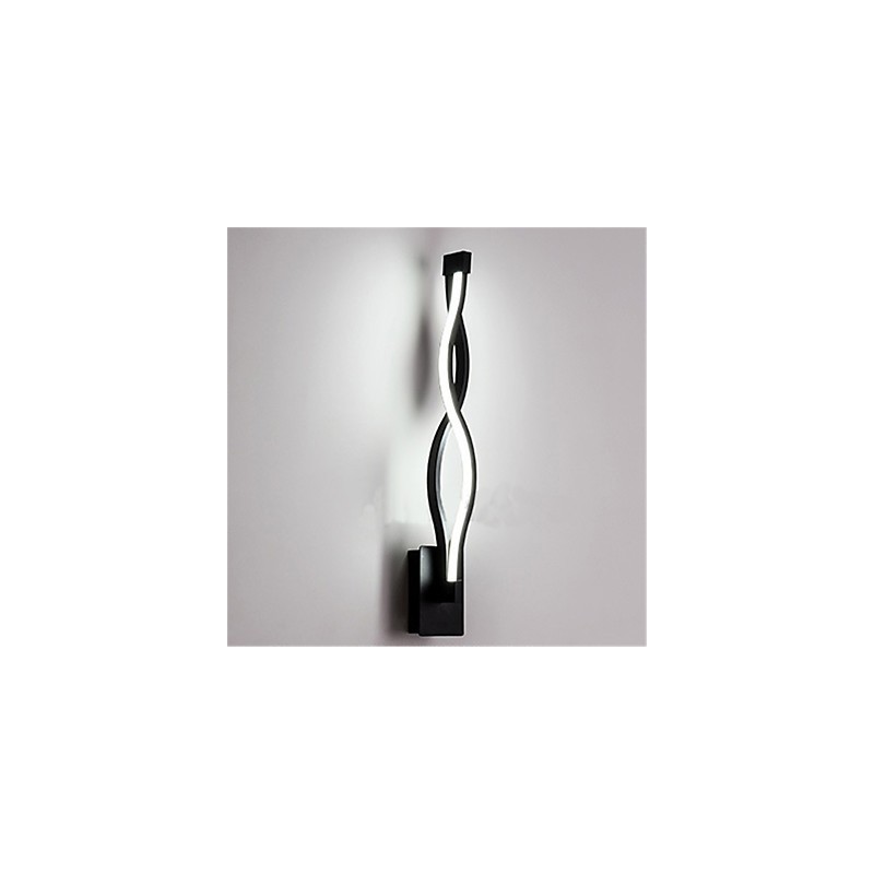 Applique da parete moderna creativa in metallo con LED integrato, 16 W, 47 cm