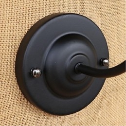 Applique da parete rustica argento con faretto da incasso E27 40 W