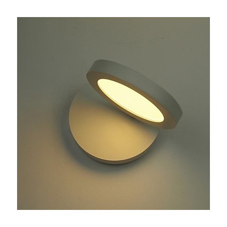 Applique da parete moderna contemporanea in metallo e acrilico con LED integrato