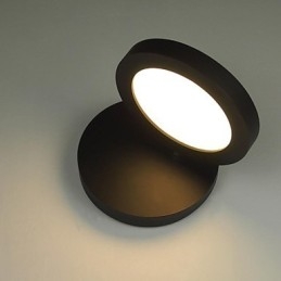Applique da parete moderna contemporanea in metallo e acrilico con LED integrato