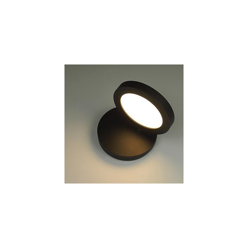 Applique da parete moderna contemporanea in metallo e acrilico con LED integrato