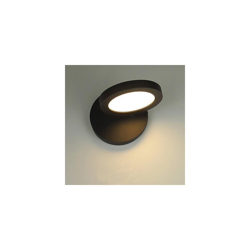 Applique da parete moderna contemporanea in metallo e acrilico con LED integrato