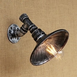 Applique da parete LED mini stile country retrò con finitura dipinta