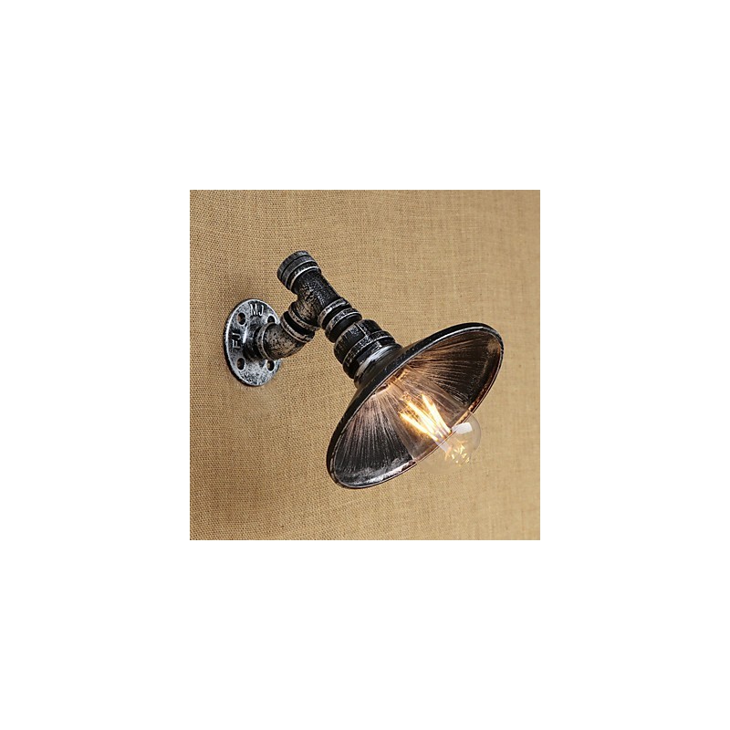Applique da parete LED mini stile country retrò con finitura dipinta