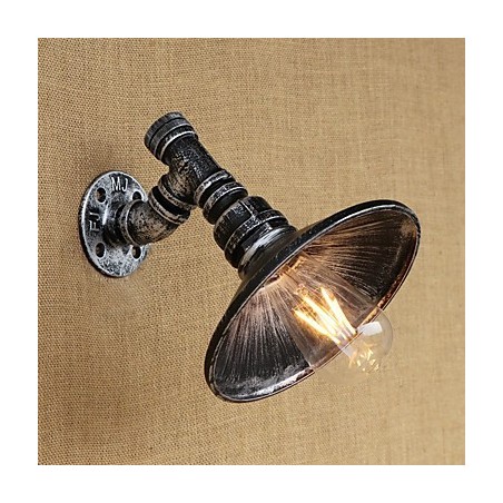 Applique da parete LED mini stile country retrò con finitura dipinta