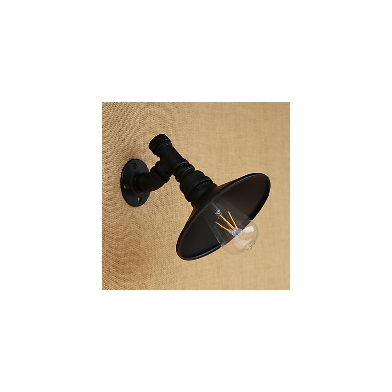 Applique da parete LED mini stile country retrò con finitura dipinta