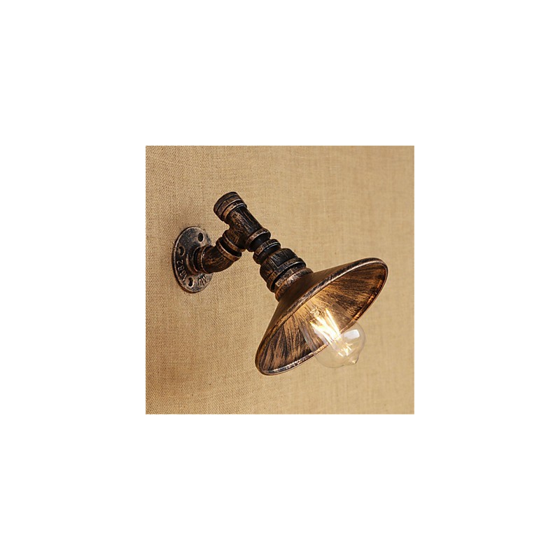Applique da parete LED mini stile country retrò con finitura dipinta