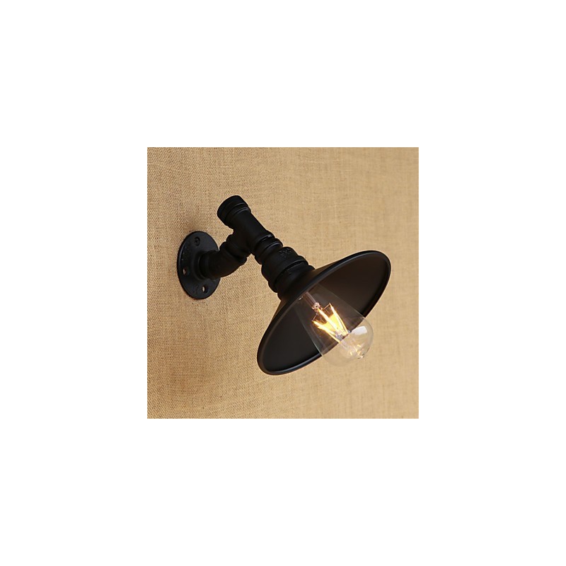 Applique da parete LED mini stile country retrò con finitura dipinta