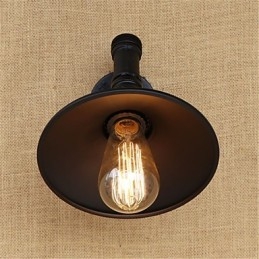 Applique da parete LED mini stile country retrò con finitura dipinta