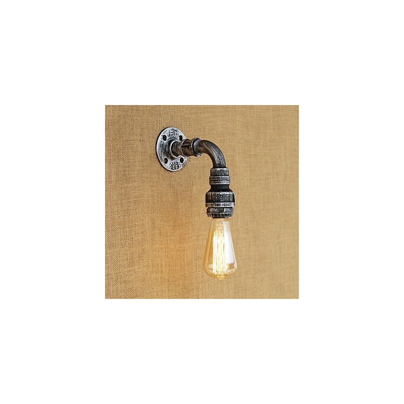Applique da parete mini dipinta in stile retrò vintage country con luce ambientale