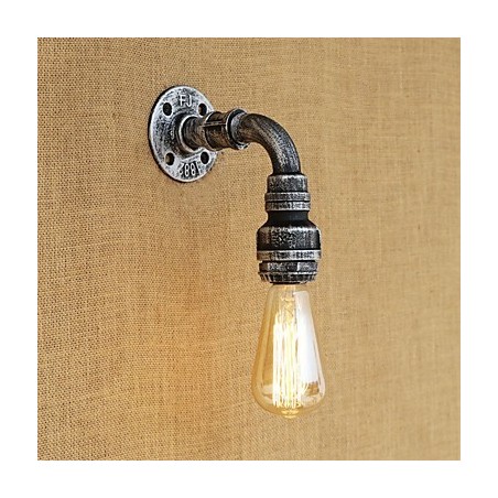 Applique da parete mini dipinta in stile retrò vintage country con luce ambientale