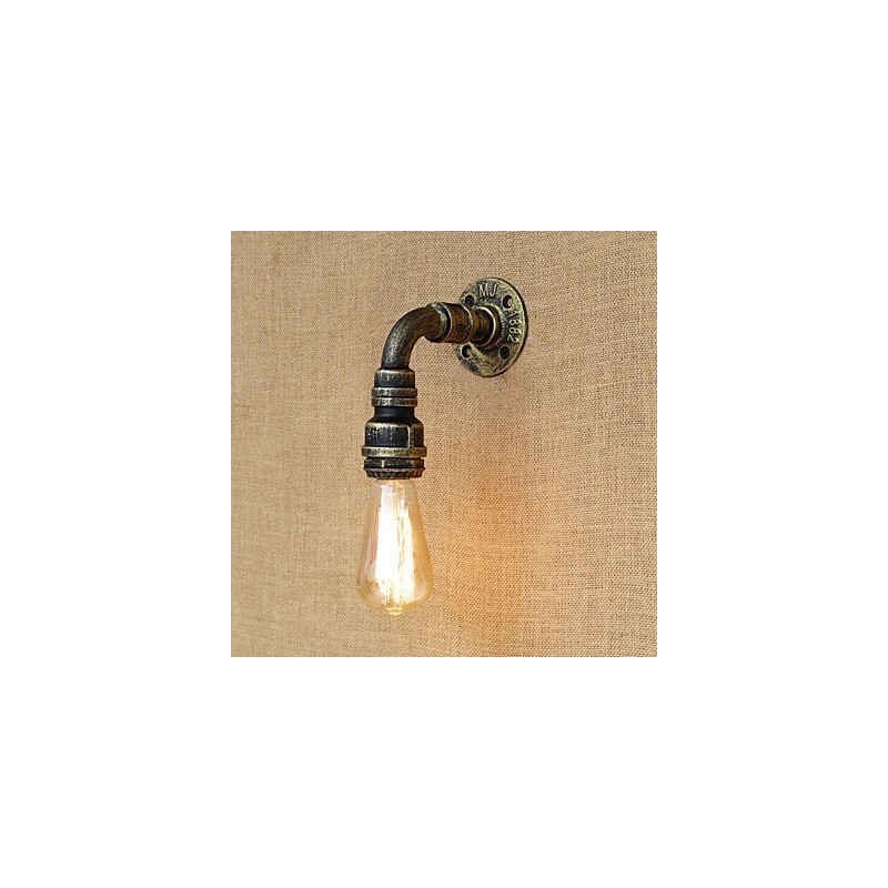 Applique da parete mini dipinta in stile retrò vintage country con luce ambientale