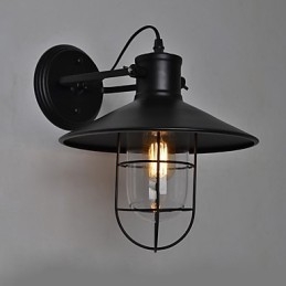 Applique da parete mini con braccio oscillante, metallo, E26/E27, 40 W