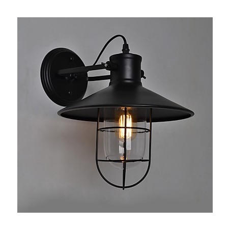 Applique da parete mini con braccio oscillante, metallo, E26/E27, 40 W