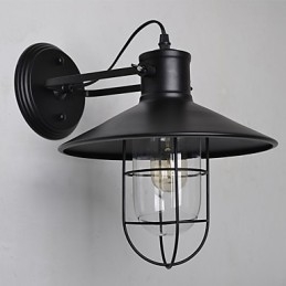 Applique da parete mini con braccio oscillante, metallo, E26/E27, 40 W